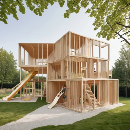 timber house,cubic house,children's playhouse,tree house,wooden house,wooden construction,frame house,eco-construction,archidaily,cube house,school design,wood doghouse,outdoor play equipment,wooden sauna,treehouse,playset,kindergarten,residential house,tree house hotel,play tower,Photography,Documentary Photography,Documentary Photography 06