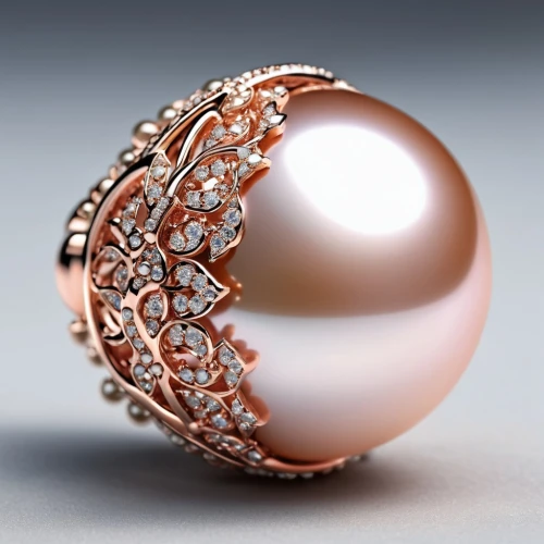 love pearls,pearl of great price,ring with ornament,ring jewelry,coral charm,egg shell,bridal accessory,wedding ring,pearl border,narcissus pink charm,bauble,rose gold,pearls,drusy,bird's egg,gold-pink earthy colors,pearl necklace,circular ring,jewelry（architecture）,precious stone,Photography,General,Realistic
