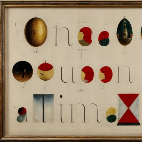 klaus rinke's time field,traffic light phases,still-life,vintage ilistration,matruschka,medicine icon,alphabets,lithograph,enamel sign,gilding,alphabet letter,pill icon,color table,alphabet,still life,alphabet letters,order of precedence,vintage christmas calendar,counting frame,alphabet word images,Calligraphy,Painting,Antiquarianism