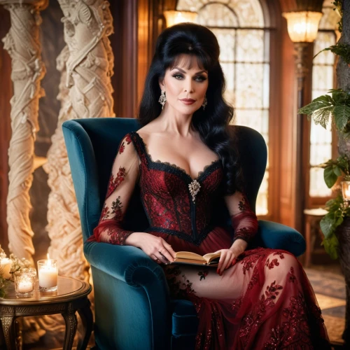 royal lace,joan collins-hollywood,victorian lady,victorian style,celtic queen,lady in red,evening dress,venetia,gothic portrait,lady of the night,red gown,queen anne,elegant,queen of hearts,queen of the night,southern belle,velvet elke,elegance,portrait of christi,vintage lace,Photography,General,Cinematic