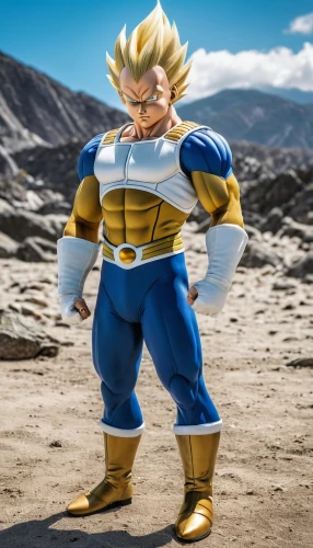 vegeta,goku,takikomi gohan,3d figure,son goku,actionfigure,shallot,action figure,3d model,dragonball,game figure,dragon ball,my hero academia,nikuman,stone background,fighting stance,collectible action figures,kame sennin,trunks,mini e,Photography,General,Realistic