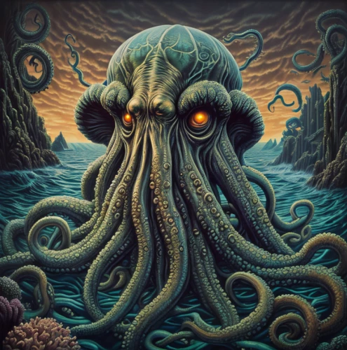 kraken,octopus,calamari,cephalopod,god of the sea,sea god,tentacles,octopus tentacles,cuthulu,cephalopods,deep sea,sea monsters,tentacle,fun octopus,giant squid,polyp,sea animal,under sea,undersea,the bottom of the sea