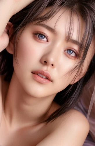 world digital painting,digital painting,romantic portrait,girl portrait,fantasy portrait,portrait background,girl drawing,natural cosmetic,realdoll,photo painting,japanese woman,digital art,mystical portrait of a girl,women's eyes,asian woman,romantic look,hand digital painting,digital artwork,regard,fantasy art