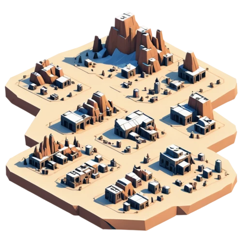 isometric,low-poly,mountain settlement,low poly,stone desert,terrain,tilt shift,monument valley,ancient city,mountainous landforms,mountain plateau,terraforming,city blocks,desert,desert desert landscape,small poly,the desert,desert coral,anthill,sandbox