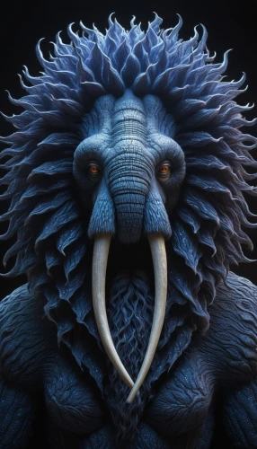 echidna,armadillo,porcupine,trilobite,dwarf armadillo,new world porcupine,fractalius,cougnou,saurian,mandrill,hedgehog,mandelbulb,baboon,anthropomorphized animals,brute,reptilian,blue elephant,gorgonops,komondor,creature,Photography,Artistic Photography,Artistic Photography 11