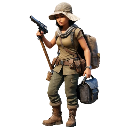 combat medic,girl with gun,grenadier,pubg mascot,dacia,park ranger,scout,the hat-female,female nurse,female worker,girl with a gun,woman holding gun,vietnam veteran,soldier,paratrooper,khaki,ranger,red army rifleman,loyd carrier,courier