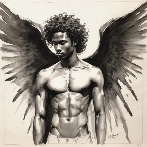 black angel,the archangel,archangel,cherub,angel line art,angelology,angel wing,angel wings,business angel,wings,cupid,guardian angel,winged,angel figure,winged heart,cupido (butterfly),lucifer,fallen angel,baroque angel,uriel,Illustration,Paper based,Paper Based 30