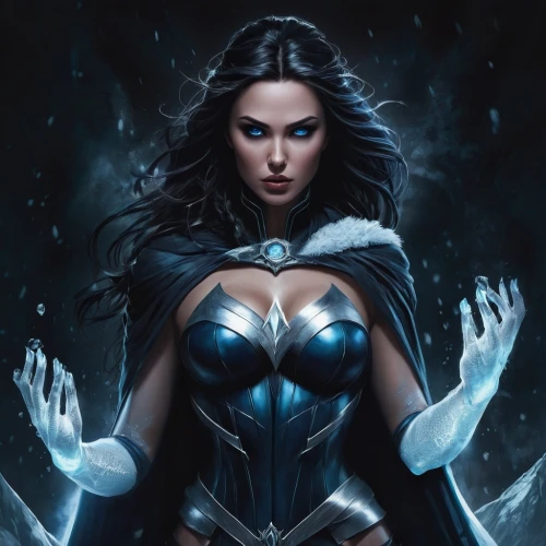 blue enchantress,goddess of justice,wonderwoman,super heroine,wonder woman,fantasy woman,super woman,ice queen,the enchantress,wonder woman city,head woman,wonder,huntress,sorceress,woman power,winterblueher,strong woman,woman strong,heroic fantasy,figure of justice,Conceptual Art,Fantasy,Fantasy 34