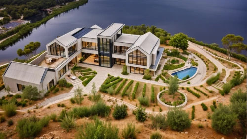 house by the water,house with lake,luxury property,eco hotel,lake view,villas,luxury home,dunes house,landscape design sydney,landscape designers sydney,holiday villa,bendemeer estates,eco-construction,luxury real estate,mansion,canim lake,modern architecture,modern house,waterside,artificial island,Photography,General,Realistic