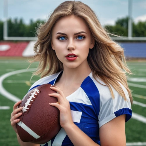 sports girl,football player,touch football (american),cheerleader,nfl,sports jersey,sporty,sports uniform,football gear,gridiron football,sports,football,sexy athlete,football helmet,sprint football,football equipment,football glove,national football league,touch football,playing sports,Photography,General,Realistic