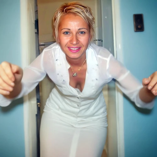 white shirt,white clothing,pantsuit,image editing,white coat,dental hygienist,nurse uniform,white silk,undershirt,white sling,suit trousers,businesswoman,girdle,selfie stick,bodice,hyperhidrosis,wedding suit,white-collar worker,bussiness woman,business angel