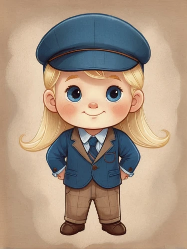 police officer,policewoman,stewardess,policeman,flight attendant,inspector,cute cartoon character,postman,courier driver,pilot,officer,telegram,courier,garda,digiscrap,pilotfish,custom portrait,military officer,military person,nautical clip art,Illustration,Children,Children 04