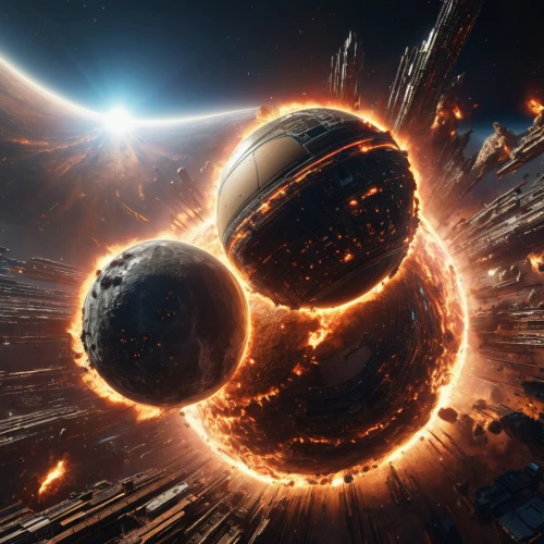 burning earth,supernova,ring of fire,fire planet,wormhole,asteroid,eclipse,doomsday,asteroids,black hole,explosions,plasma bal,explosion,the end of the world,explosion destroy,rings,apocalypse,steelwool,space art,end of the world,Photography,General,Sci-Fi