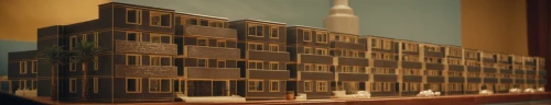 model house,factory bricks,scale model,high-rise building,art deco,the cairo,highrise,block chocolate,stalin skyscraper,dolls houses,cinema 4d,wooden construction,apartment block,multistoreyed,wooden facade,stalinist skyscraper,3d rendering,building,factory ship,bookcase,Photography,General,Cinematic