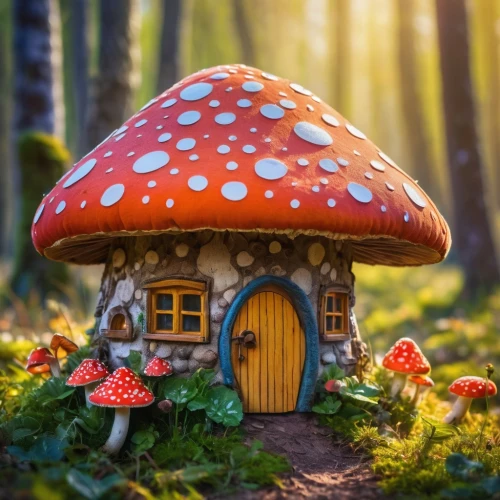 mushroom landscape,fairy house,fairy village,mushroom island,fairy door,fairy forest,forest mushroom,toadstools,fairy world,children's fairy tale,house in the forest,toadstool,mushrooming,umbrella mushrooms,forest mushrooms,miniature house,champignon mushroom,fairytale forest,club mushroom,little house,Photography,General,Fantasy