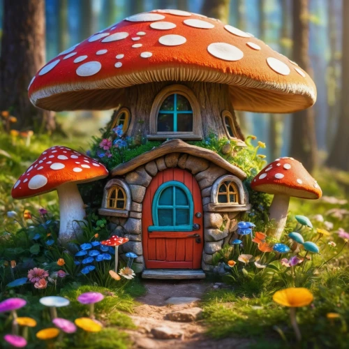 fairy house,mushroom landscape,fairy village,fairy door,mushroom island,fairy forest,toadstools,miniature house,forest mushroom,toadstool,fairy world,house in the forest,little house,fairy stand,children's playhouse,fairy chimney,fairytale forest,mushrooms,mushroom type,forest mushrooms,Photography,General,Fantasy