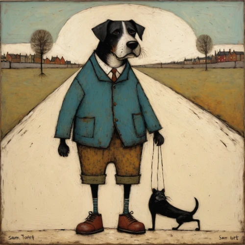 boy and dog,dog walker,walking dogs,girl with dog,herding dog,jack russell,dog walking,jack russel,working terrier,dog street,veterinarian,bruno jura hound,sheepdog trial,a pedestrian,dog frame,collie,david bates,border collie,companion dog,parson russell terrier,Art,Artistic Painting,Artistic Painting 49