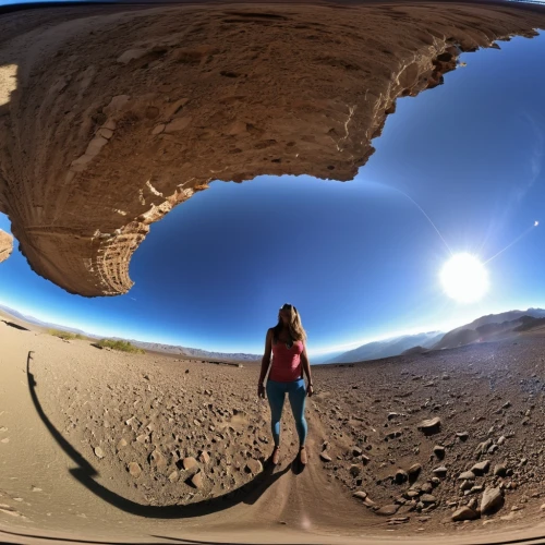 360 ° panorama,fish eye,dead vlei,moon valley,dry lake,fisheye lens,the atacama desert,namib desert,sossusvlei,parabolic mirror,capture desert,deadvlei,virtual landscape,timna park,little planet,horsheshoe bend,namib,namib rand,360 °,wave rock,Photography,General,Realistic