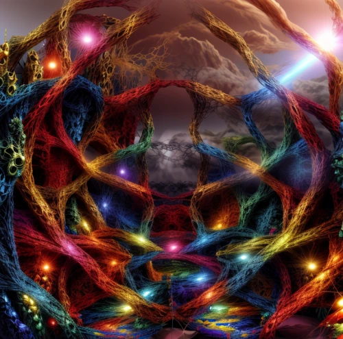apophysis,fractals art,metatron's cube,colorful tree of life,time spiral,stargate,portals,cosmic eye,ring of fire,wormhole,background image,psychedelic art,astral traveler,earth chakra,fractal environment,colorful spiral,torus,fractal art,fractalius,firmament