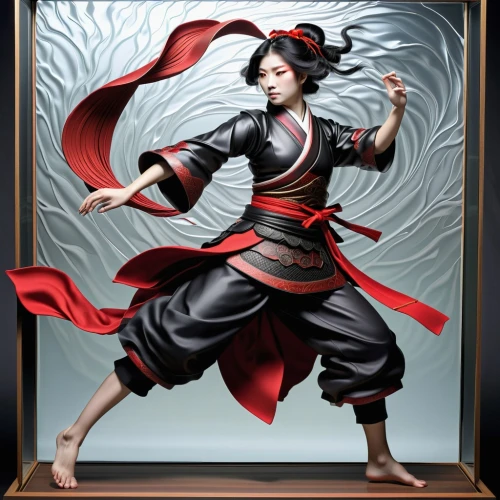kenjutsu,sōjutsu,taijiquan,yi sun sin,taekkyeon,japanese martial arts,daitō-ryū aiki-jūjutsu,wushu,geisha,xing yi quan,baguazhang,iaijutsu,kajukenbo,haidong gumdo,martial arts uniform,japanese art,geisha girl,wuchang,shorinji kempo,shakuhachi,Illustration,Realistic Fantasy,Realistic Fantasy 25