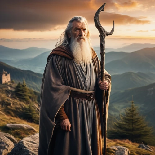 gandalf,biblical narrative characters,thorin,lord who rings,male elf,hobbit,the abbot of olib,odin,heroic fantasy,archimandrite,dwarf sundheim,moses,norse,viking,hobbiton,lokportrait,king arthur,saint patrick,the wizard,king lear,Photography,General,Realistic