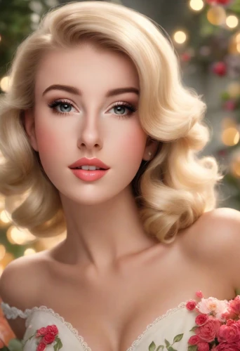blonde girl with christmas gift,pin up christmas girl,christmas woman,realdoll,christmas pin up girl,marylyn monroe - female,romantic look,women's cosmetics,white rose snow queen,romantic portrait,camellias,bridal clothing,bridal jewelry,natural cosmetic,flower of christmas,retro christmas girl,christmas rose,blonde woman,camellia,magnolia,Photography,Commercial