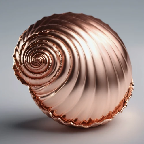 chambered nautilus,nautilus,baked alaska,cinema 4d,spiny sea shell,snail shell,3d bicoin,venus surface,swirly orb,chocolate hazelnut,copper vase,torus,fibonacci spiral,sfogliatelle,ammonite,sea shell,helical,large copper,spiral pattern,palmier,Photography,General,Realistic