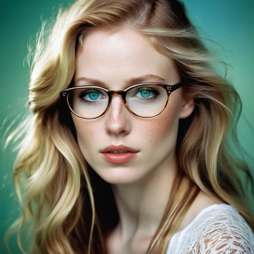 with glasses,glasses,spectacles,silver framed glasses,reading glasses,lace round frames,oval frame,eye glasses,color glasses,eyeglasses,red green glasses,specs,two glasses,pink glasses,blonde woman,librarian,glasses glass,eyewear,smart look,pond lenses,Conceptual Art,Fantasy,Fantasy 29
