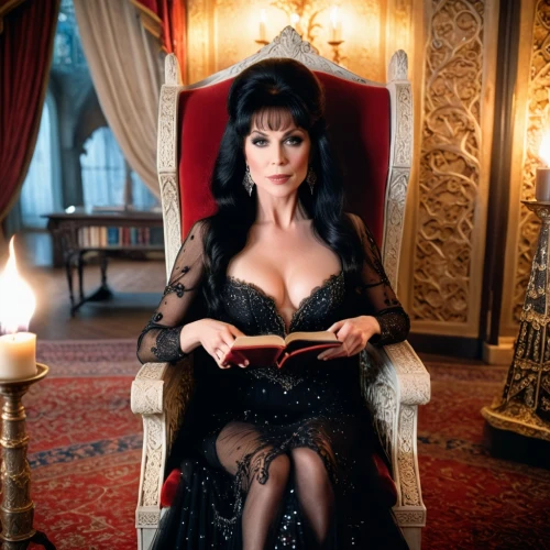 joan collins-hollywood,burlesque,venetia,old elisabeth,gothic portrait,cleopatra,cruella de ville,downton abbey,victorian lady,femme fatale,elizabeth taylor,victoria,coquette,vanity fair,cinderella,la violetta,queen of the night,iulia hasdeu castle,lady of the night,cabaret,Photography,General,Cinematic