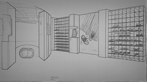 wireframe graphics,frame drawing,storage cabinet,storage,wireframe,technical drawing,shoe cabinet,compartments,locker,walk-in closet,storage medium,shelves,sheet drawing,pantry,shelving,toolbox,refrigerator,camera illustration,vegetable crate,inventory,Design Sketch,Design Sketch,Blueprint