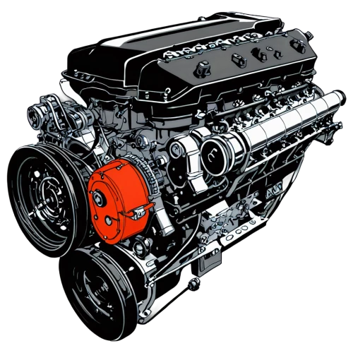 automotive engine timing part,internal-combustion engine,4-cylinder,8-cylinder,slk 230 compressor,car engine,truck engine,engine,automotive engine part,cylinder block,race car engine,automotive fuel system,engine block,illustration of a car,audi v8,rocker cover,super charged engine,v8,automotive ac cylinder,engine truck