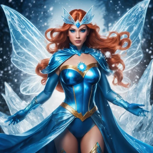 fantasy woman,blue enchantress,ice queen,goddess of justice,archangel,sorceress,fantasy art,ice princess,symetra,the snow queen,heroic fantasy,fire angel,fairy queen,the archangel,horoscope libra,suit of the snow maiden,fantasy picture,business angel,the enchantress,celtic woman,Illustration,Realistic Fantasy,Realistic Fantasy 02