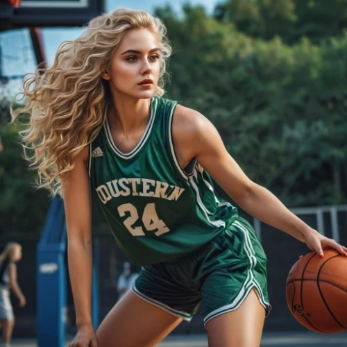 woman's basketball,basketball player,women's basketball,outdoor basketball,basketball,sports girl,girls basketball,nba,sports uniform,sexy athlete,sports jersey,basketball moves,streetball,kat,heineken1,sporty,connectcompetition,jordan,green dress,green and white