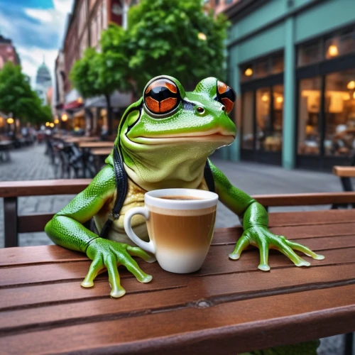 frog background,green frog,barking tree frog,coffee break,frog through,coffee time,capuchino,drinking coffee,woman frog,coffee background,frog,red-eyed tree frog,kermit the frog,litoria fallax,woman drinking coffee,bull frog,wallace's flying frog,bottomless frog,pacific treefrog,tea zen,Photography,General,Realistic