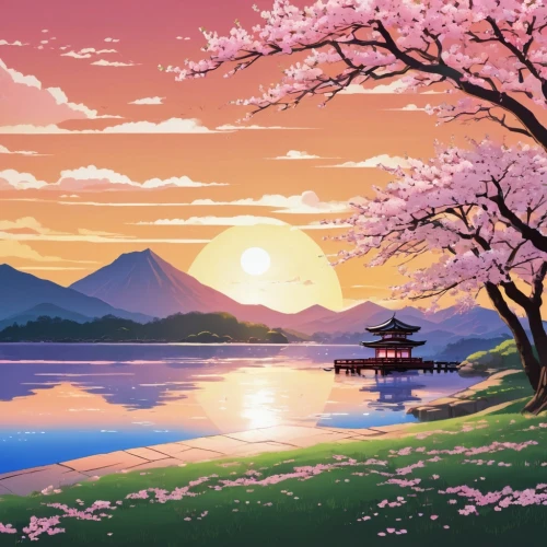 japanese sakura background,japan landscape,sakura background,sakura trees,beautiful japan,landscape background,japanese floral background,sakura tree,takato cherry blossoms,japanese cherry trees,cherry blossom japanese,the cherry blossoms,japanese background,japanese cherry blossoms,sakura blossom,japanese mountains,sakura blossoms,japan,beautiful landscape,cherry blossom tree,Illustration,Japanese style,Japanese Style 07