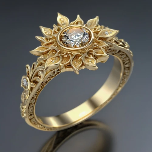 ring with ornament,pre-engagement ring,gold filigree,golden ring,ring jewelry,engagement ring,nuerburg ring,wedding ring,gold foil crown,gold flower,diamond ring,gold crown,circular ring,engagement rings,gold jewelry,filigree,gold rings,ring,gold diamond,finger ring,Illustration,Realistic Fantasy,Realistic Fantasy 02