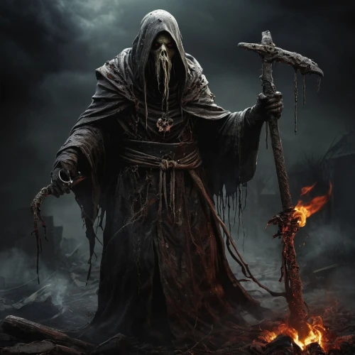 grimm reaper,grim reaper,reaper,dance of death,death god,hooded man,angel of death,pall-bearer,scythe,undead warlock,massively multiplayer online role-playing game,death's-head,neophyte,hag,blackmetal,dark art,death angel,death head,carpathian,daemon,Photography,Artistic Photography,Artistic Photography 13