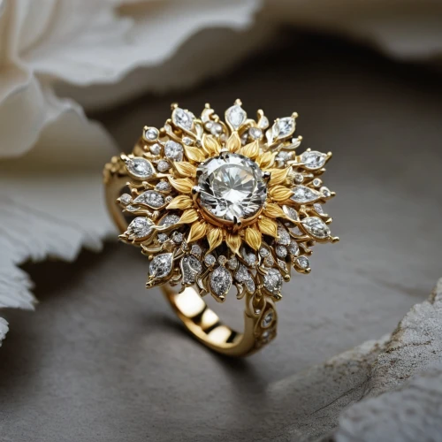 ring with ornament,pre-engagement ring,gold flower,gold diamond,ring jewelry,diamond ring,engagement ring,flower gold,gold filigree,bridal accessory,engagement rings,golden ring,citrine,yellow-gold,wedding ring,jewelry florets,circular ring,bridal jewelry,drusy,blossom gold foil,Photography,Artistic Photography,Artistic Photography 12