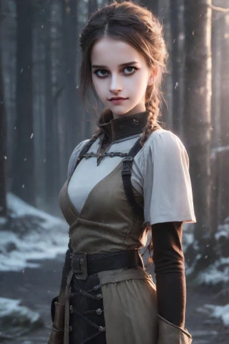 white rose snow queen,celtic queen,piper,elven,the snow queen,snow white,winterblueher,swath,suit of the snow maiden,katniss,fairy tale character,swordswoman,fantasy portrait,winter dress,the enchantress,enchanting,lara,fae,huntress,fantasy woman,Photography,Realistic