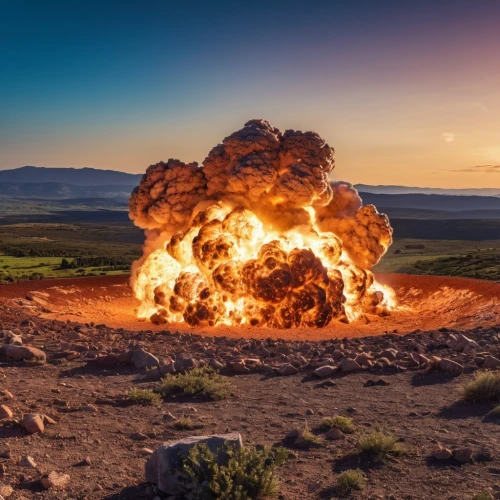 door to hell,geothermal energy,fumarole,detonation,active volcano,types of volcanic eruptions,explosion destroy,nuclear explosion,volcanic activity,shield volcano,nuclear weapons,geothermal,meteorite impact,methane concentration,hydrogen bomb,del tatio,albuquerque volcano park,explode,explosion,volcanic field,Photography,General,Realistic