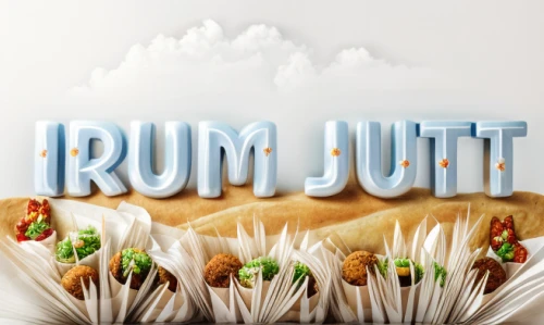 buuz,knutt,rum,to run,buttonbush,fast food junky,rum ball,runs,jujutsu,runner,jhal muri,rut,mint julep,run uphill,urn,gulab jamun,tutti frutti,rum balls,ruff,run,Realistic,Foods,Falafel