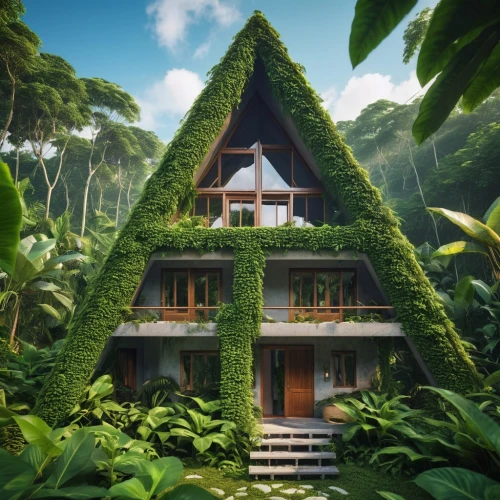 house in the forest,tropical house,house in mountains,house in the mountains,tropical greens,tree house hotel,tree house,beautiful home,wooden house,green living,miniature house,eco-construction,cubic house,timber house,small house,roof landscape,home landscape,eco hotel,treehouse,grass roof,Photography,General,Realistic