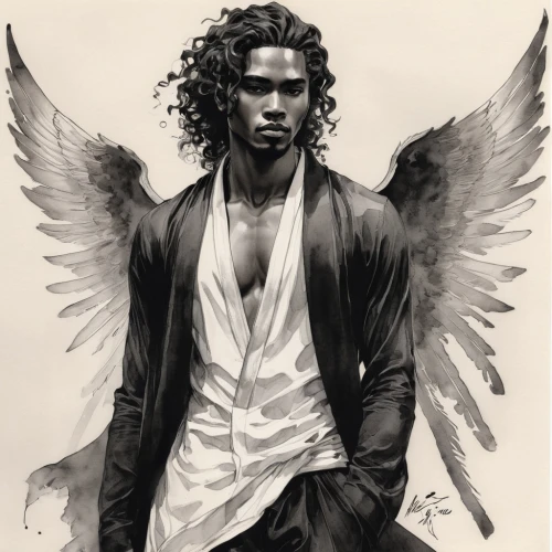 the archangel,angel wings,black angel,business angel,archangel,angel wing,uriel,dark angel,fallen angel,lucifer,angel line art,love angel,corvin,guardian angel,angel,angelology,wings,winged heart,vintage angel,baroque angel,Illustration,Paper based,Paper Based 30