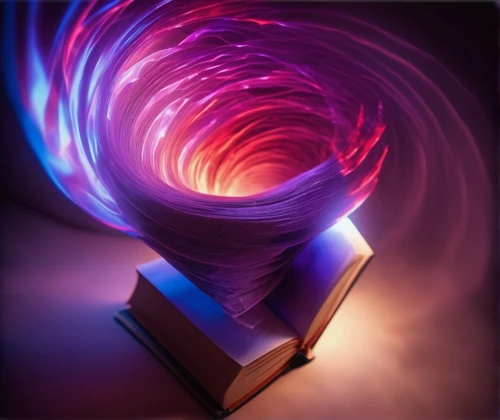 spiral book,spiral binding,magic book,apophysis,light drawing,plasma lamp,open spiral notebook,book electronic,colorful spiral,spiral notebook,drawing with light,magic grimoire,lightpainting,spiral background,light art,time spiral,plasma ball,light painting,life stage icon,book pages,Photography,General,Cinematic