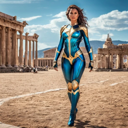 wonder woman city,goddess of justice,wonderwoman,sprint woman,artemisia,wonder woman,bodypaint,super heroine,vittoriano,figure of justice,athena,wonder,cleopatra,bodypainting,karnak,sphinx pinastri,super woman,symetra,captain marvel,athene brama,Photography,General,Realistic