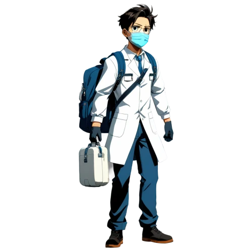 cartoon doctor,male nurse,biologist,theoretician physician,physician,doctor bags,ship doctor,chemist,veterinarian,pathologist,scientist,microbiologist,white-collar worker,chemical engineer,medic,doctor,laboratory flask,blue-collar worker,white coat,pharmacist