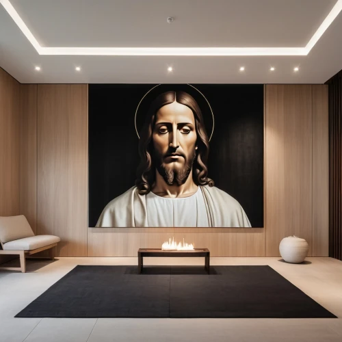 modern decor,contemporary decor,jesus christ and the cross,christ feast,great room,church painting,modern living room,jesus cross,interior decor,wall decor,sacred art,bonus room,interior decoration,interior design,modern room,interior modern design,family room,living room,wall decoration,crucifix,Photography,General,Realistic