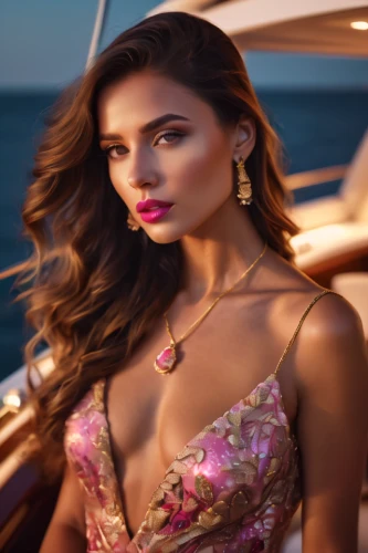 girl on the boat,on a yacht,deepika padukone,boat operator,romantic look,hallia venezia,bridal jewelry,gold-pink earthy colors,jewelry,jeweled,women's accessories,yacht,dusky pink,rosa bonita,agent provocateur,jewelry florets,gold jewelry,luxury accessories,indian,cosmopolitan,Photography,General,Natural