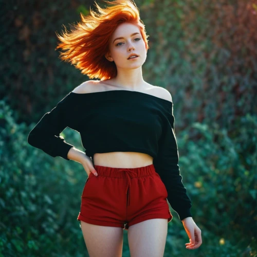 fiery,redhair,red hair,red-haired,redheads,red head,redheaded,redhead,burning hair,redhead doll,ginger rodgers,greta oto,orange color,orange,amber,warm colors,bright orange,red skirt,retro woman,skort,Photography,Documentary Photography,Documentary Photography 06