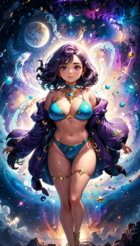 fairy galaxy,zodiac sign libra,moana,ursa major zodiac,fantasia,luna,celestial,ursa,aquarius,zodiac sign gemini,solar quartz,galaxy,la violetta,celestial body,libra,astral traveler,belly painting,cosmic flower,celestial event,jasmine-flowered nightshade,Anime,Anime,Cartoon